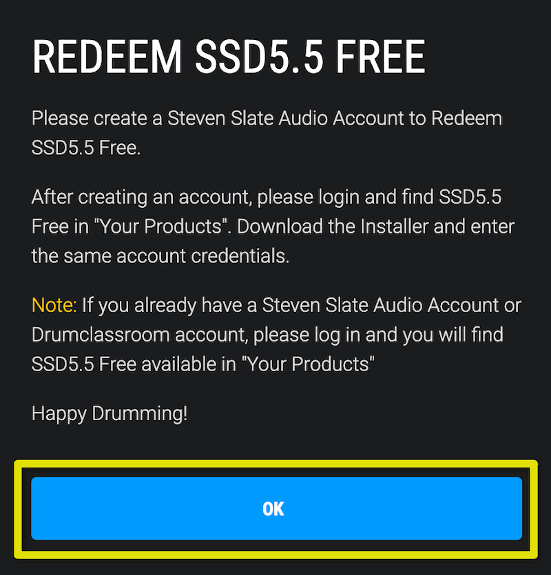 「OK」をクリック