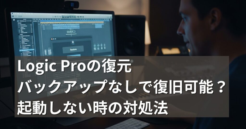 Logic Proの失ったプロジェクトを復元する方法_アイキャッチ